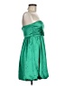 Twenty One Solid Green Cocktail Dress Size M - photo 4