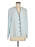 Allegra K 100% Polyester Blue Long Sleeve Blouse Size M - photo 1