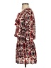 Forever 21 100% Rayon Paisley Red Casual Dress Size S - photo 5