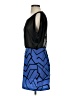 Forever 21 100% Polyester Graphic Blue Cocktail Dress Size S - photo 5