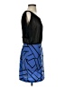 Forever 21 100% Polyester Graphic Blue Cocktail Dress Size S - photo 4