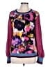 Blank London 100% Viscose Print Purple Pink Pullover Sweater Size M - photo 1