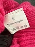 Unbranded 100% Acrylic Pink Cardigan Size S - photo 7