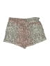 Jessica Simpson Animal Print Gold Shorts Size L - photo 2