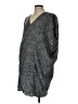 NOM 100% Rayon Gray Casual Dress Size S - photo 1