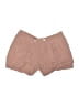 Kimchi Blue 100% Polyester Solid Tan Shorts Size 4 - photo 1