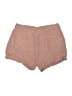 Kimchi Blue 100% Polyester Solid Tan Shorts Size 4 - photo 2