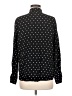MNG Suit Polka Dots Black Long Sleeve Blouse Size 8 - photo 2