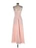 Bill Levkoff 100% Polyester Pink Cocktail Dress Size 8 - photo 2