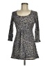Boden Animal Print Gray Casual Dress Size 6 - photo 1
