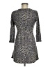 Boden Animal Print Gray Casual Dress Size 6 - photo 2