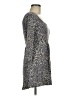 Boden Animal Print Gray Casual Dress Size 6 - photo 4