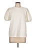 CeCe Ivory Short Sleeve Blouse Size L - photo 1