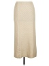 Shein 100% Acrylic Chevron-herringbone Tan Formal Skirt Size M - photo 2