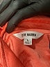 Steve Madden 100% Polyester Color Block Orange Long Sleeve Blouse Size L - photo 7