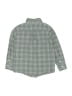 Janie and Jack 100% Cotton Checkered-gingham Gray Long Sleeve Button-Down Shirt Size 3 - photo 2