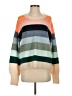 Gap Color Block Orange Pullover Sweater Size XS - photo 1