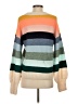 Gap Color Block Orange Pullover Sweater Size XS - photo 2