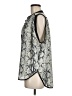Ark & Co. 100% Polyester Silver Sleeveless Blouse Size M - photo 5
