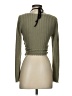 Shein Green Long Sleeve Top Size S - photo 2