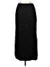 Everlane 100% Cotton Solid Black Casual Skirt Size L - photo 2