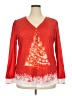 Unbranded Red Long Sleeve Blouse Size XXL - photo 1