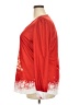Unbranded Red Long Sleeve Blouse Size XXL - photo 5