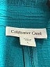 Coldwater Creek Teal Blazer Size L - photo 6