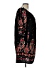 Soprano 100% Polyester Paisley Black Casual Dress Size L - photo 4