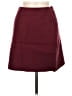 Unbranded 100% Polyester Solid Burgundy Casual Skirt Size M - photo 1