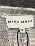 MIOU MUSE Solid Gray Pullover Sweater Size M - photo 7
