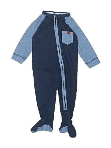 7 For All Mankind Long Sleeve Onesie (view 1)