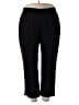 Unbranded Solid Black Active Pants Size XL (estimated) - photo 1