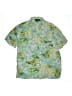 Assorted Brands 100% Rayon Tropical Green Short Sleeve Button-Down Shirt Size 20 - photo 1