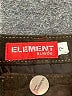 Element 100% Suede Black Leather Skirt Size 7 - photo 4