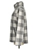 Cozy Sherpa 100% Polyester Checkered-gingham Gray Pullover Sweater Size M - photo 5