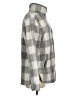 Cozy Sherpa 100% Polyester Checkered-gingham Gray Pullover Sweater Size M - photo 4