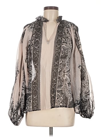 Forever That Girl for Anthropologie 3/4 Sleeve Blouse (view 1)