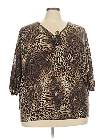 Lena 3/4 Sleeve Blouse (view 1)