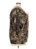 Lena Animal Print Brown 3/4 Sleeve Blouse Size 22 - photo 4