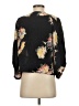 Lil 100% Silk Black 3/4 Sleeve Silk Top Size 4 - photo 2