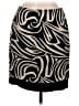 Sandra 100% Polyester Graphic Black Casual Skirt Size 6 - photo 1