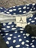 Anrabess Polka Dots Blue Casual Dress Size L - photo 7