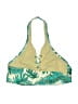 Unbranded Tropical Green Swimsuit Top Size XL - photo 2