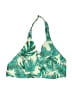 Unbranded Tropical Green Swimsuit Top Size XL - photo 1