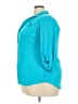 Cato Teal 3/4 Sleeve Button-Down Shirt Size 22 - 24 - photo 5