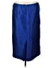 NIPON BOUTIQUE 100% Polyester Solid Blue Formal Skirt Size 16 - photo 2