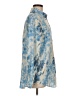 PrettyLittleThing 100% Polyester Print Blue Long Sleeve Blouse Size 6 - photo 4