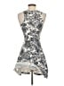H&M Graphic Gray Cocktail Dress Size XS - photo 2