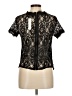 Assorted Brands Black Short Sleeve Blouse Size M - photo 2
